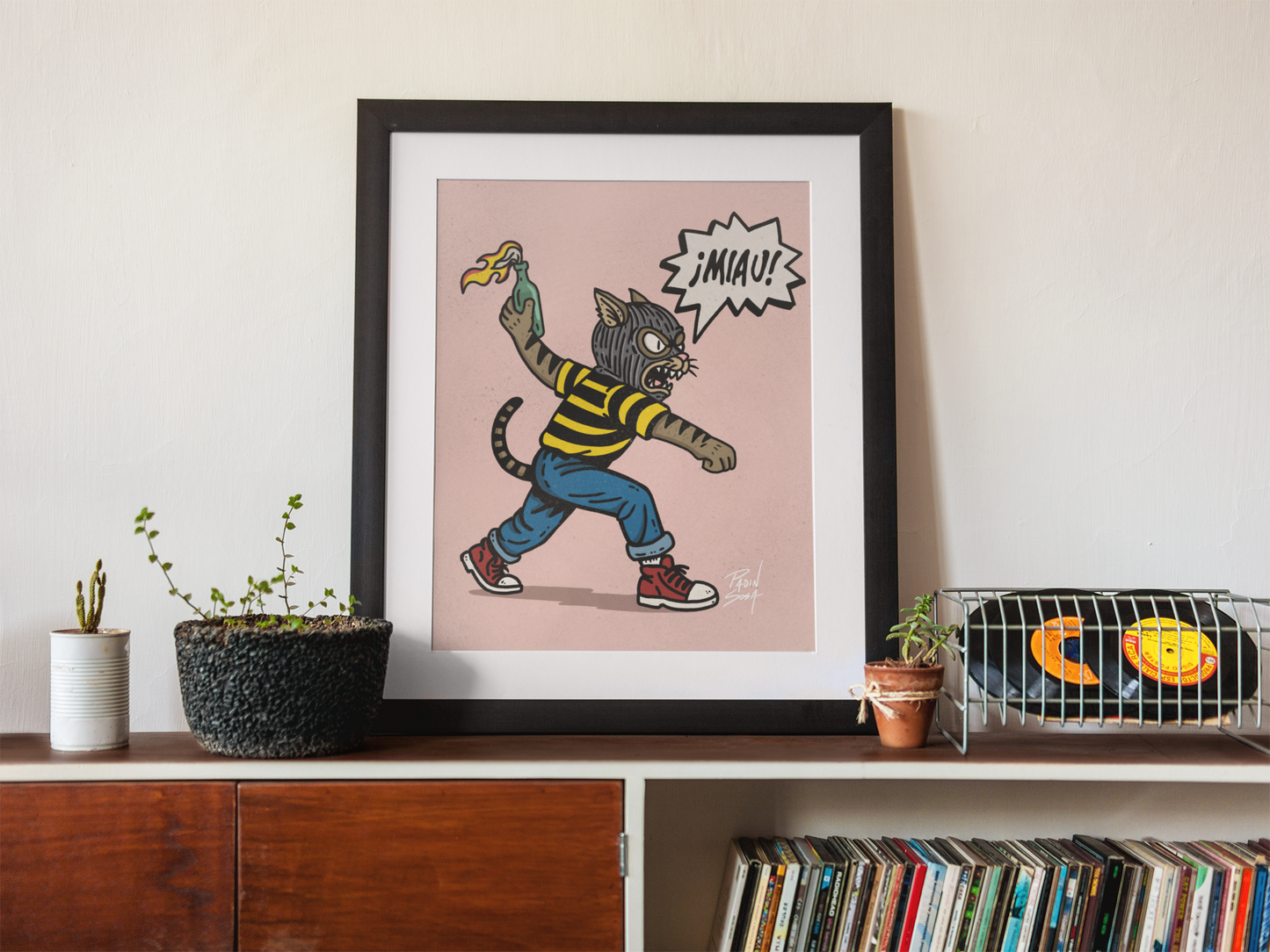 ¡Miau! Print