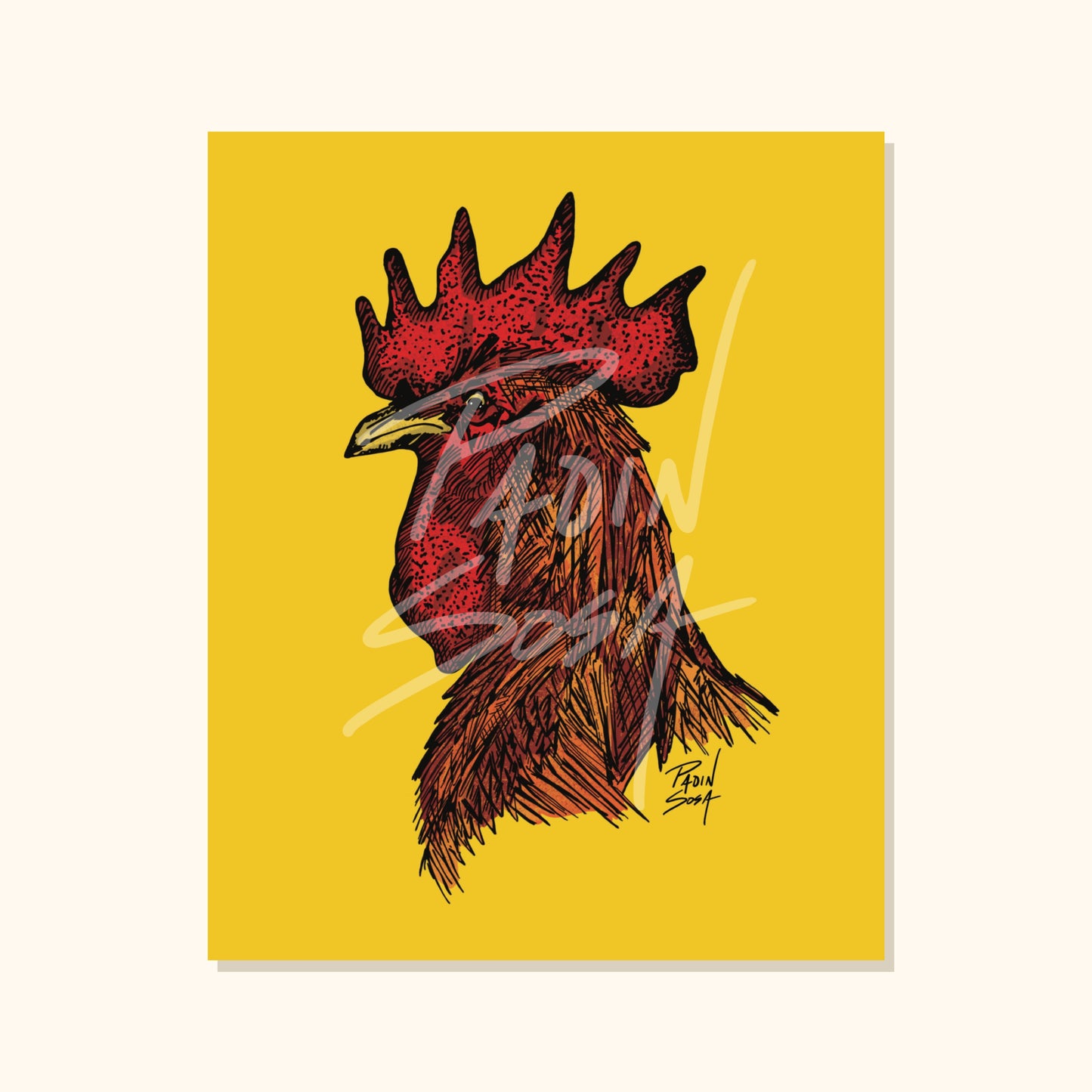 El Gallo Print
