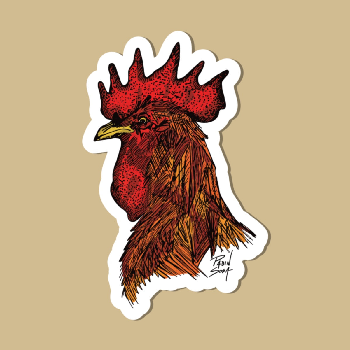El Gallo Sticker