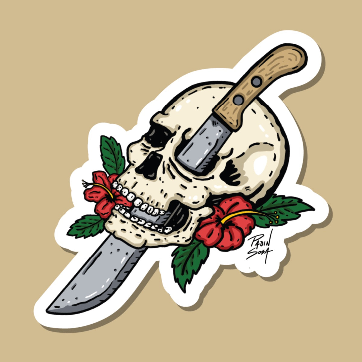 Death by Machete Sticker