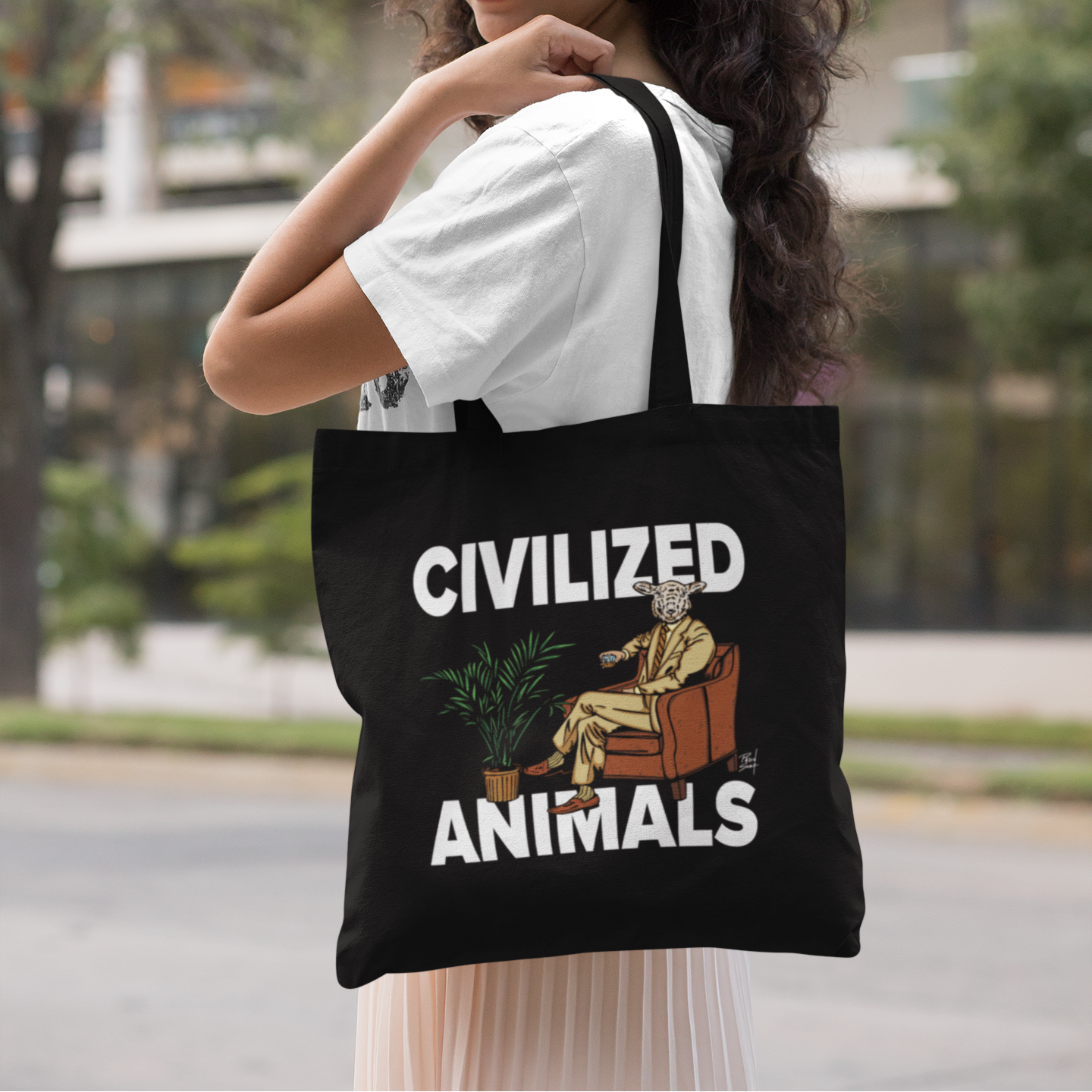 Civilized Animals Tote