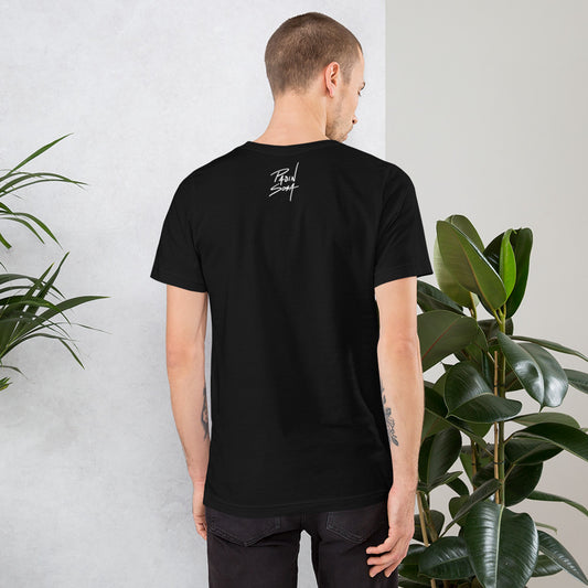 Drawing a Finger Unisex T-Shirt
